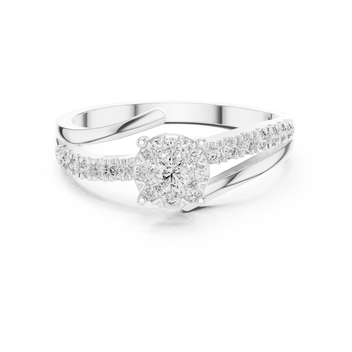 round-14k white gold|round-18k white gold|round-platinum
