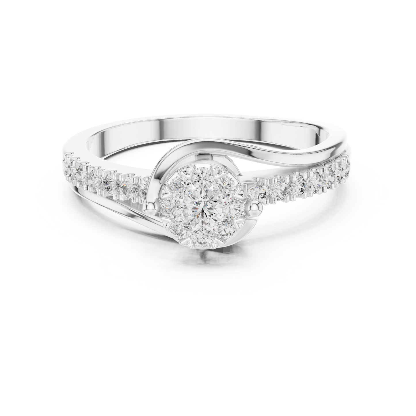 round-14k white gold|round-18k white gold|round-platinum