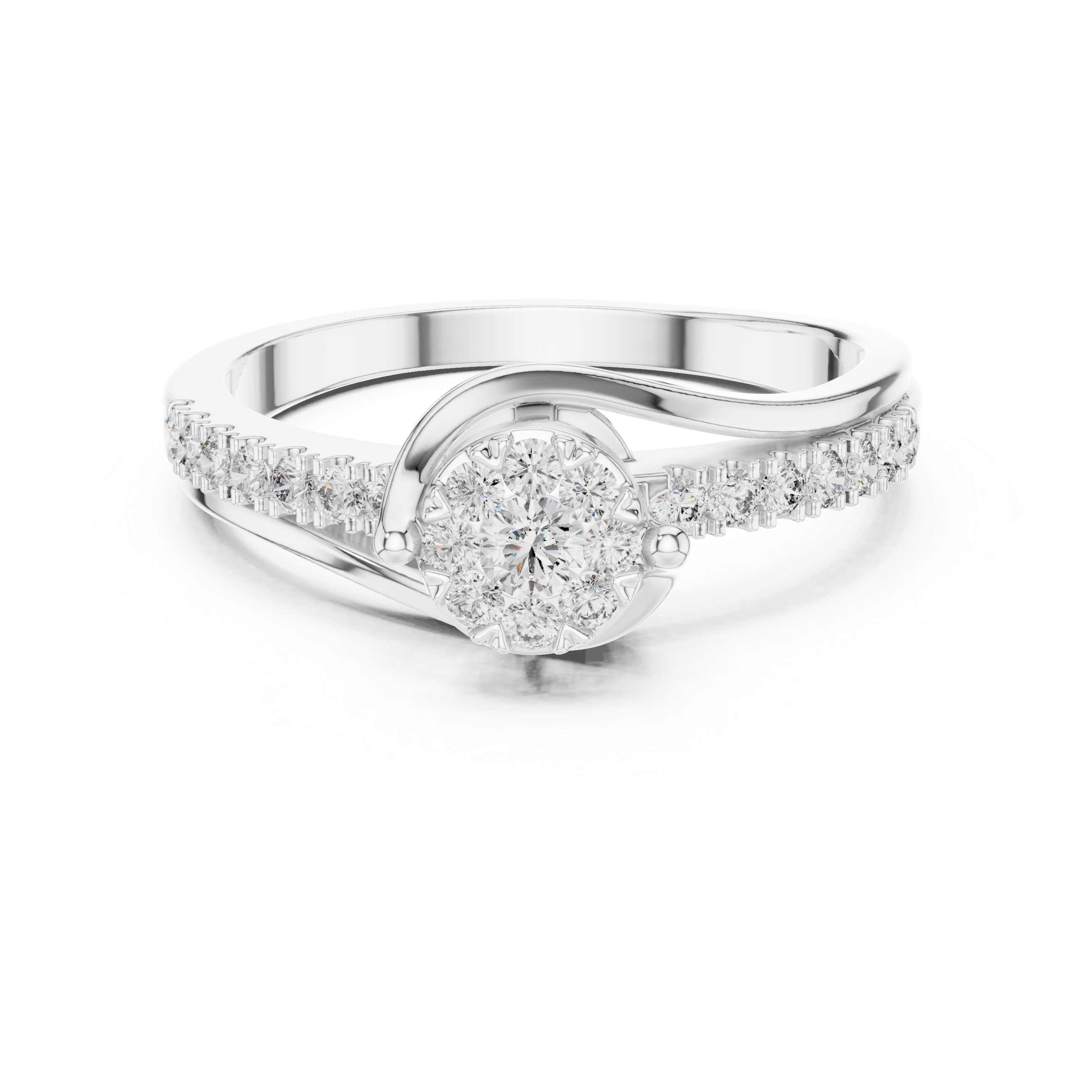 round-14k white gold|round-18k white gold|round-platinum