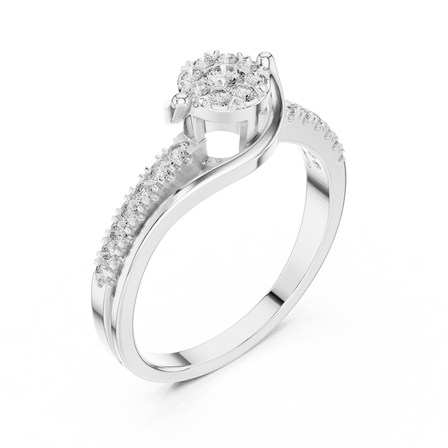 round-14k white gold|round-18k white gold|round-platinum
