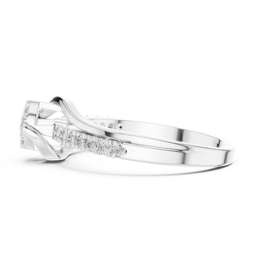 Load image 1 in gallery view. round-14k white gold|round-18k white gold|round-platinum