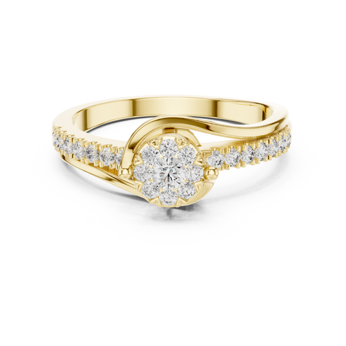 Load image 1 in gallery view. round-14k yellow gold|round-18k yellow gold
