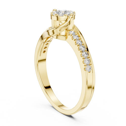 Load image 1 in gallery view. round-14k yellow gold|round-18k yellow gold