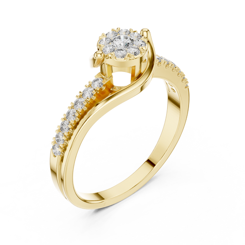 Load image 1 in gallery view. round-14k yellow gold|round-18k yellow gold