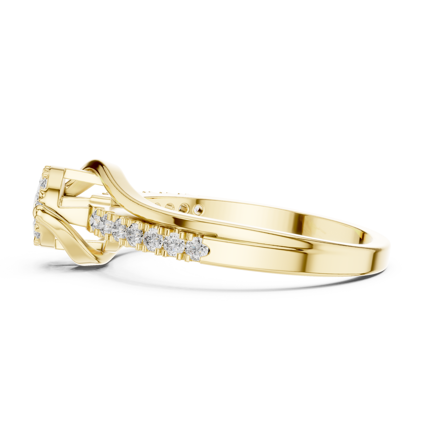 round-14k yellow gold|round-18k yellow gold