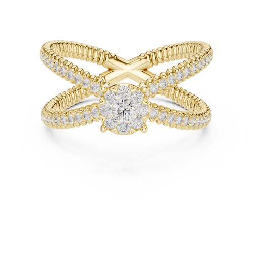 Load image 1 in gallery view. round-14k yellow gold|round-18k yellow gold