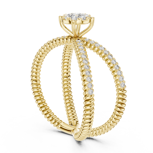 Load image 1 in gallery view. round-14k yellow gold|round-18k yellow gold