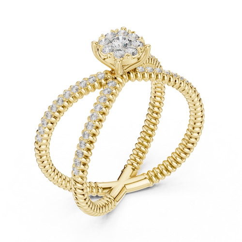Load image 1 in gallery view. round-14k yellow gold|round-18k yellow gold