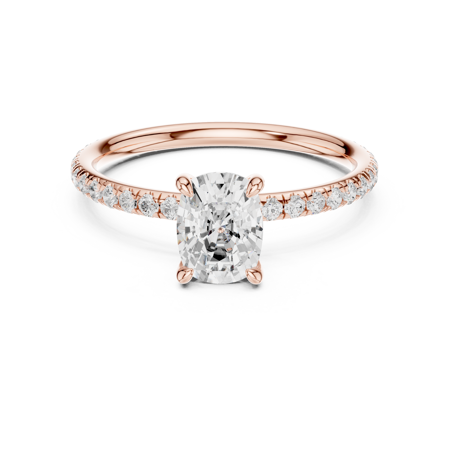 cushion-14k rose gold|cushion-18k rose gold