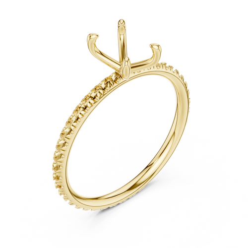 Load image 1 in gallery view. emerald-14k yellow gold|emerald-18k yellow gold