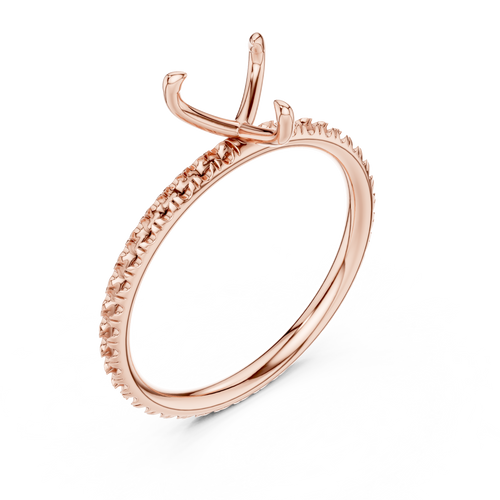 Load image 1 in gallery view. heart-14k rose gold|heart-18k rose gold
