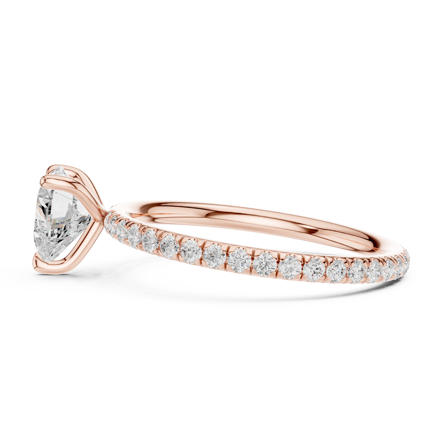 heart-14k rose gold|heart-18k rose gold