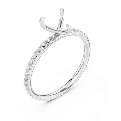 Load image 1 in gallery view. heart-14k white gold|heart-18k white gold|heart-platinum
