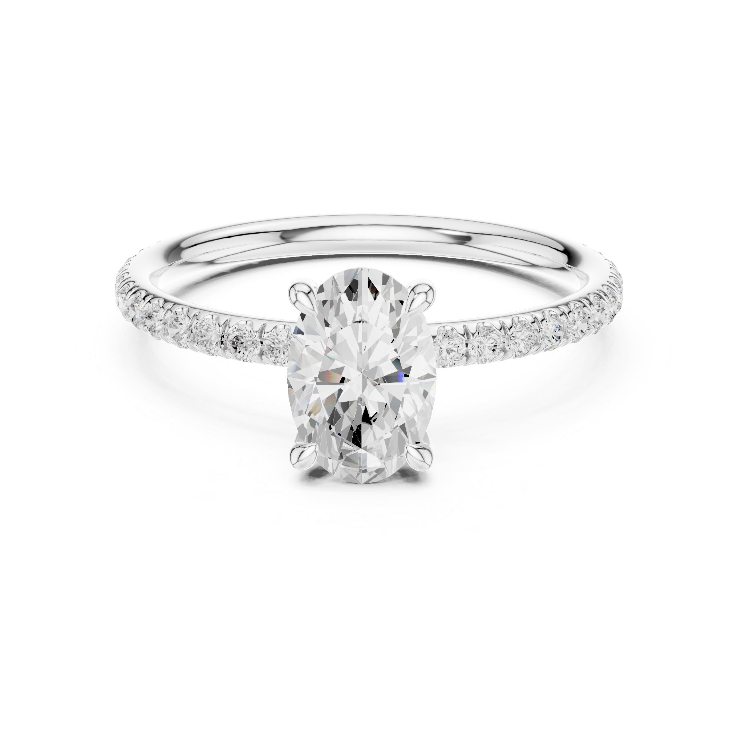 oval-14k white gold|oval-18k white gold|oval-platinum