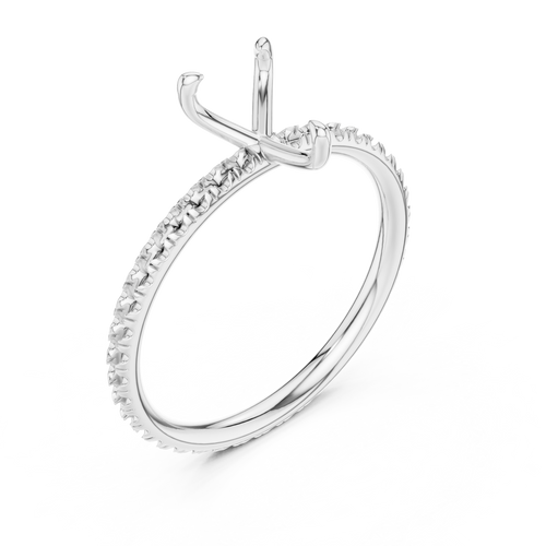 Load image 1 in gallery view. pear-14k white gold|pear-18k white gold|pear-platinum