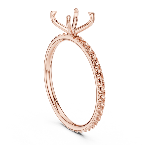 Load image 1 in gallery view. princess-14k rose gold|princess-18k rose gold