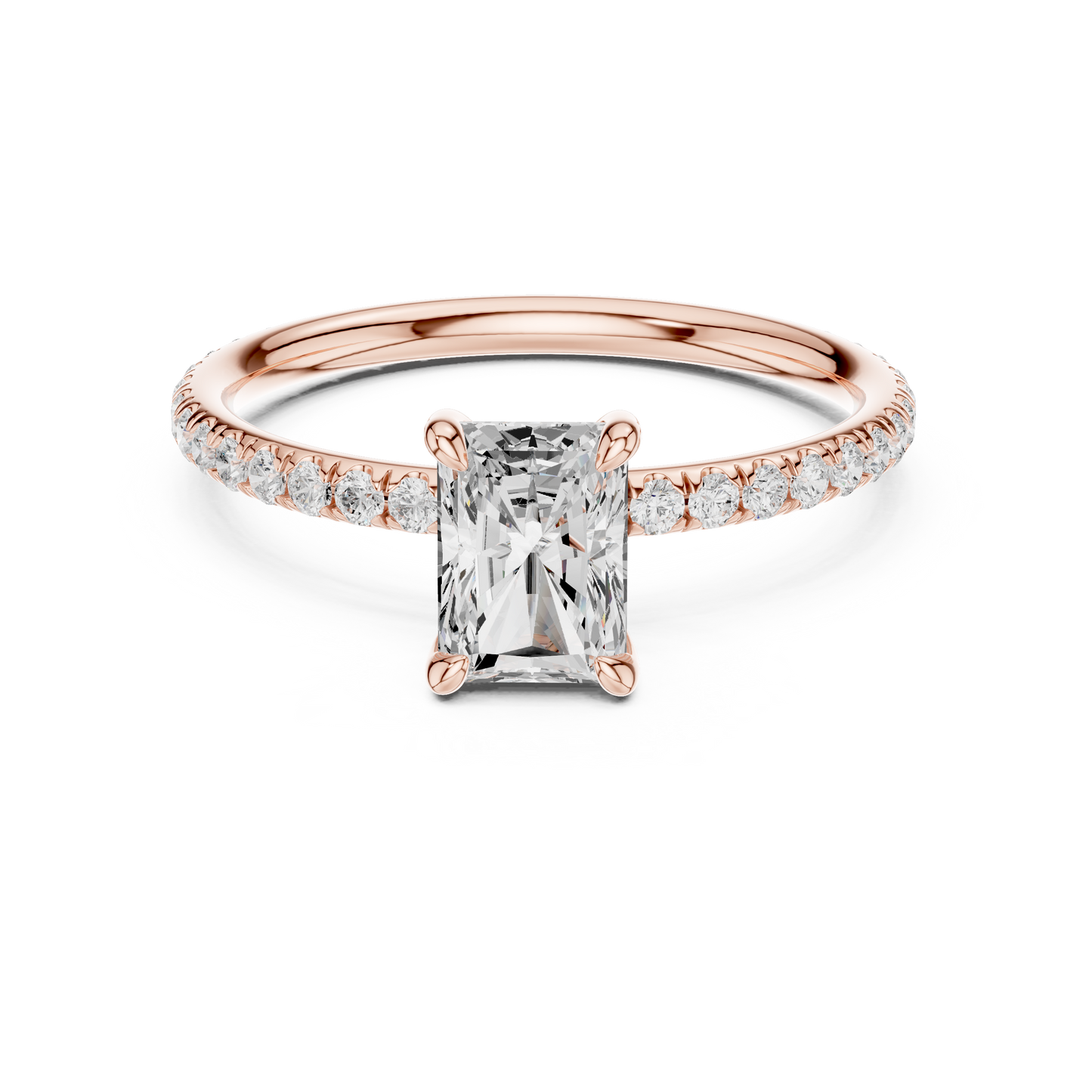 radiant-14k rose gold|radiant-18k rose gold