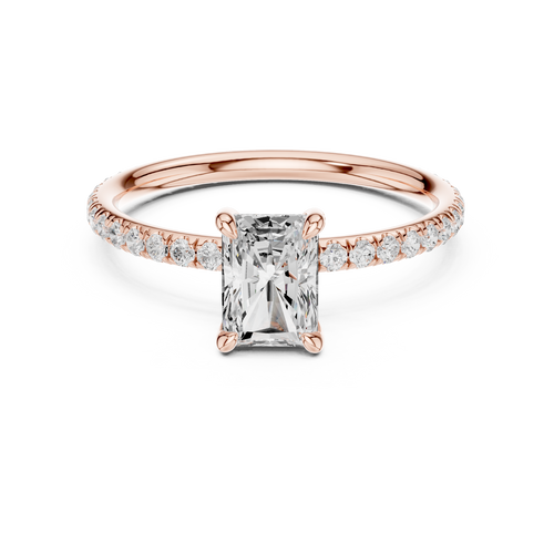 Load image 1 in gallery view. radiant-14k rose gold|radiant-18k rose gold