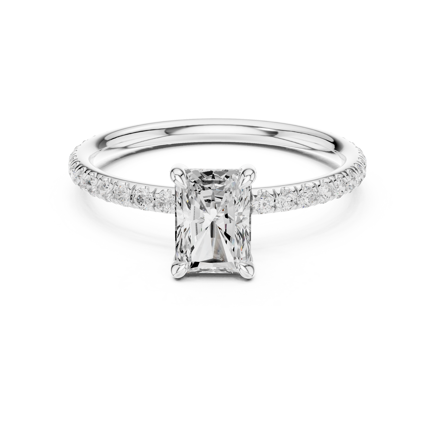 radiant-14k white gold|radiant-18k white gold|radiant-platinum