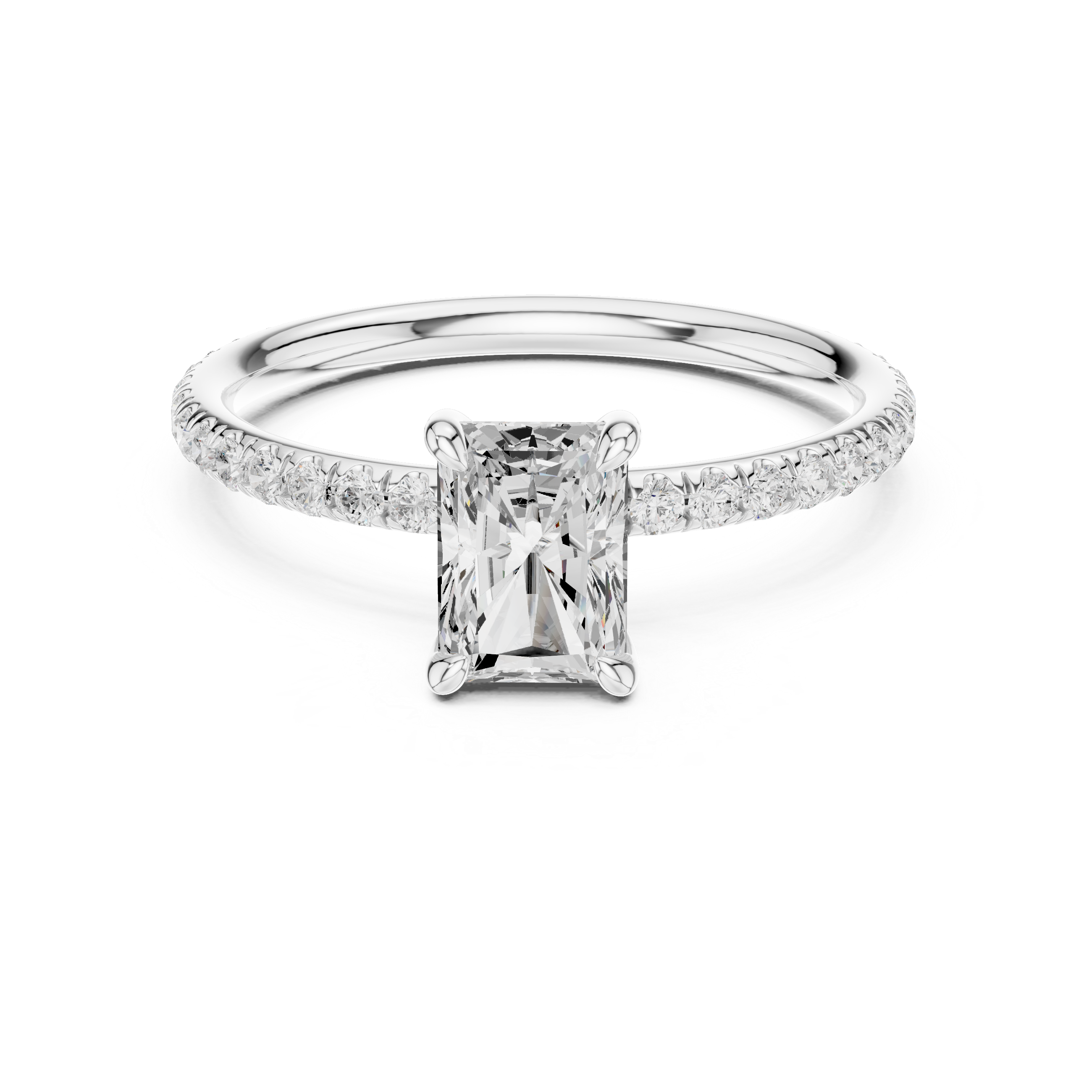 radiant-14k white gold|radiant-18k white gold|radiant-platinum
