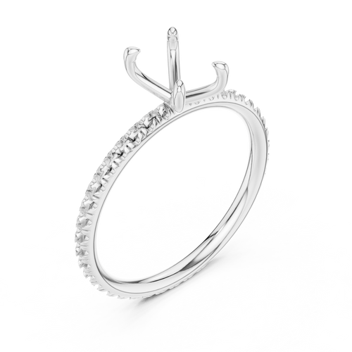 Load image 1 in gallery view. radiant-14k white gold|radiant-18k white gold|radiant-platinum