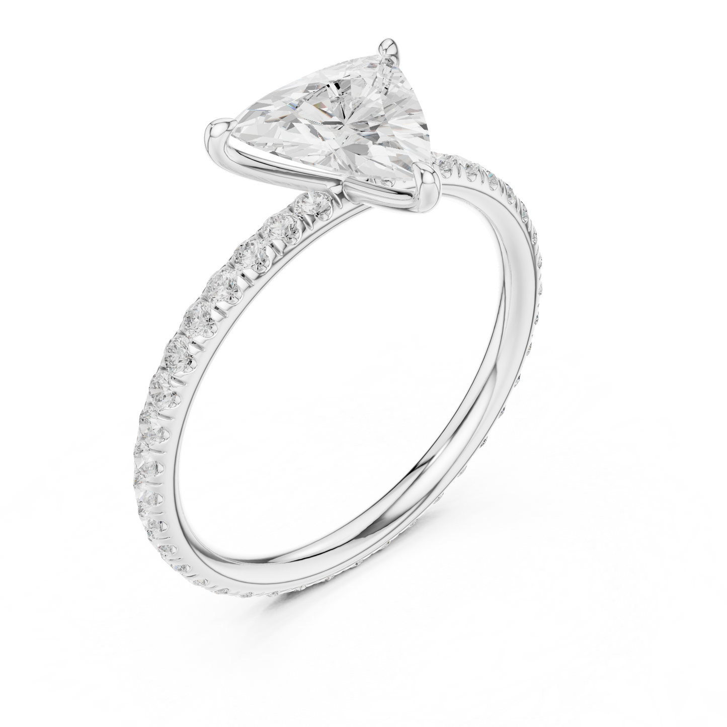 trillion-14k white gold|trillion-18k white gold|trillion-platinum