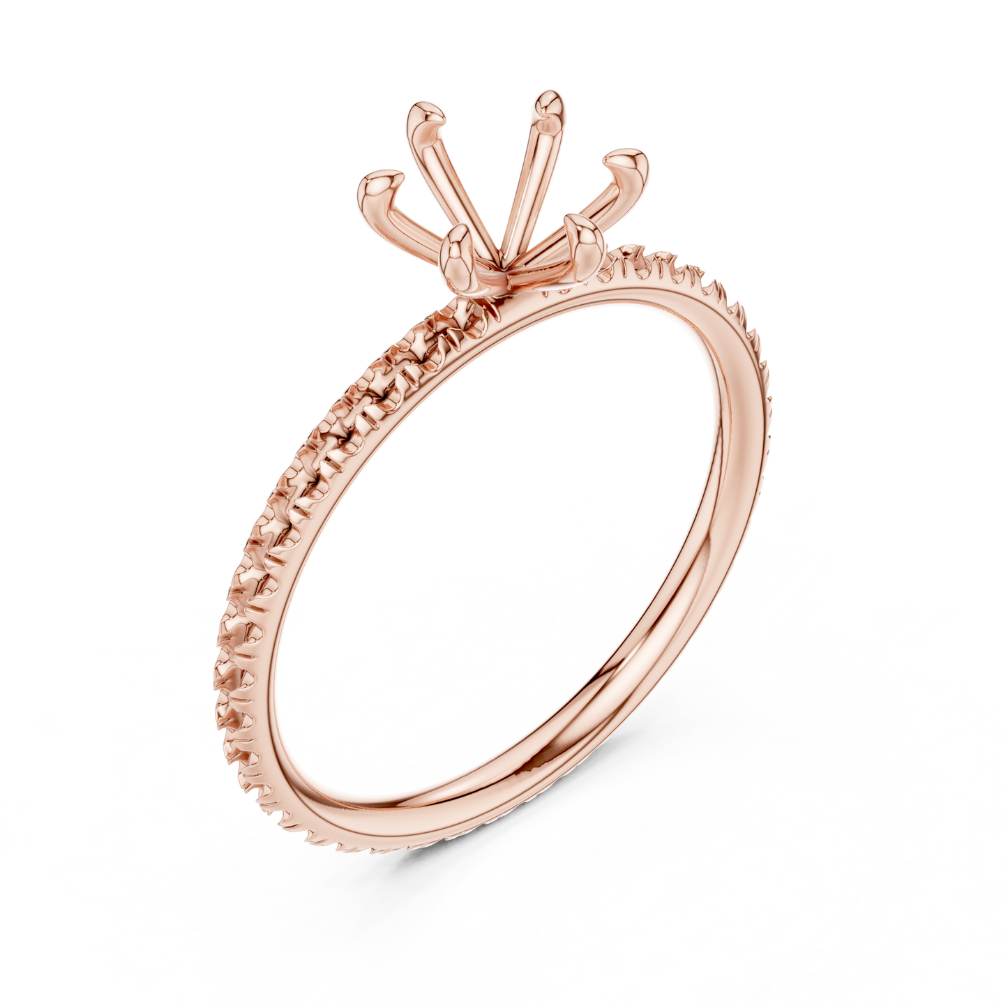 round-14k rose gold|round-18k rose gold