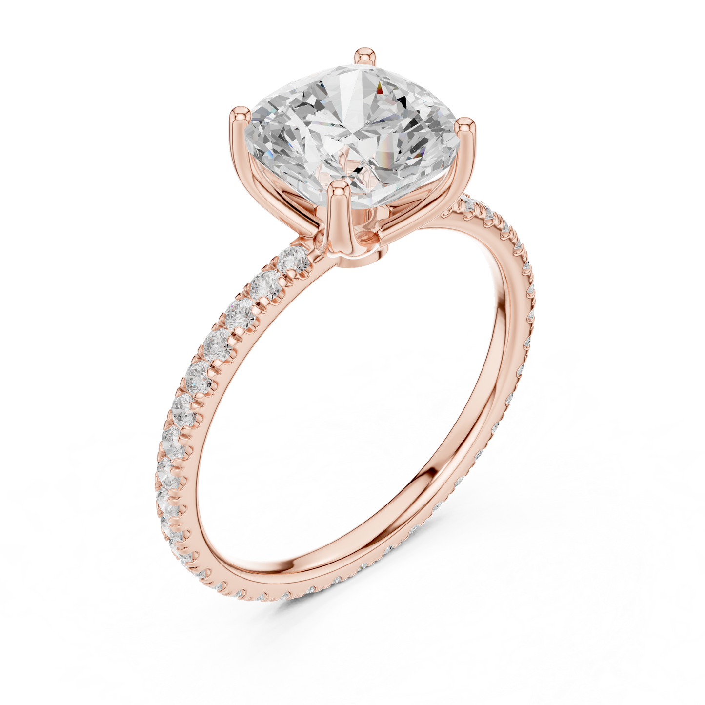cushion-14k rose gold|cushion-18k rose gold
