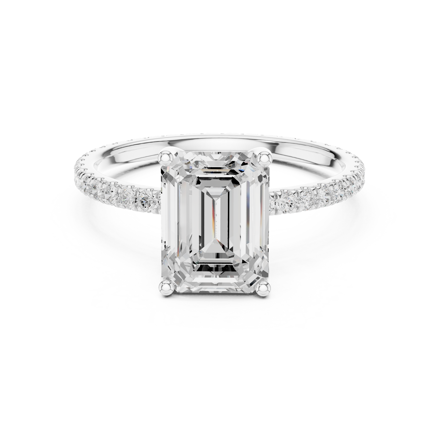 emerald-14k white gold|emerald-18k white gold|emerald-platinum