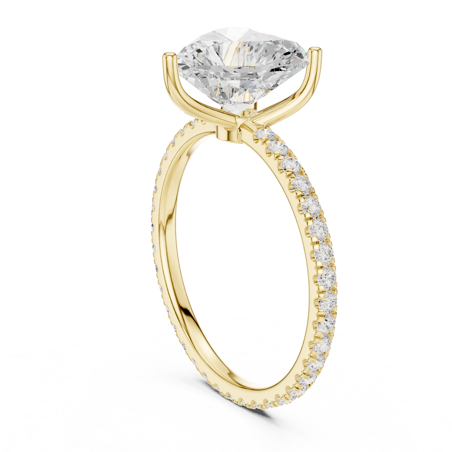 heart-14k yellow gold|heart-18k yellow gold