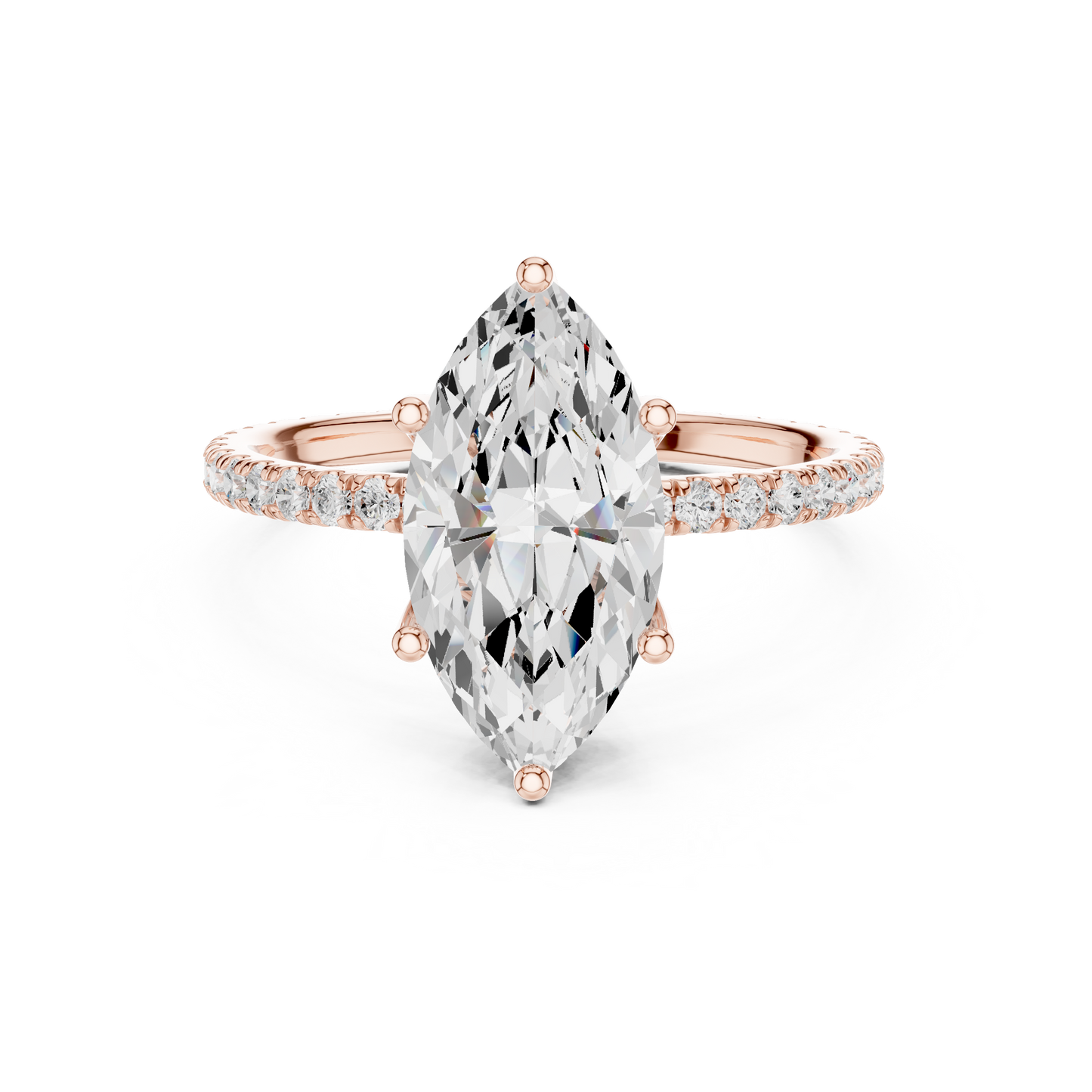 marquise-14k rose gold|marquise-18k rose gold