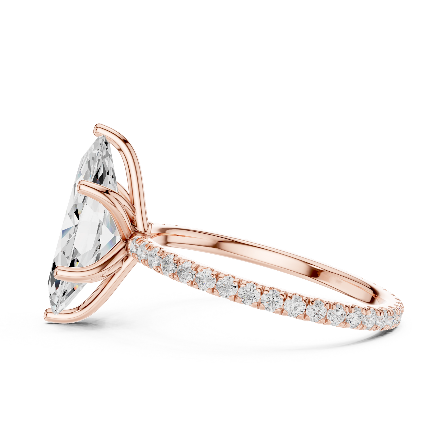 marquise-14k rose gold|marquise-18k rose gold
