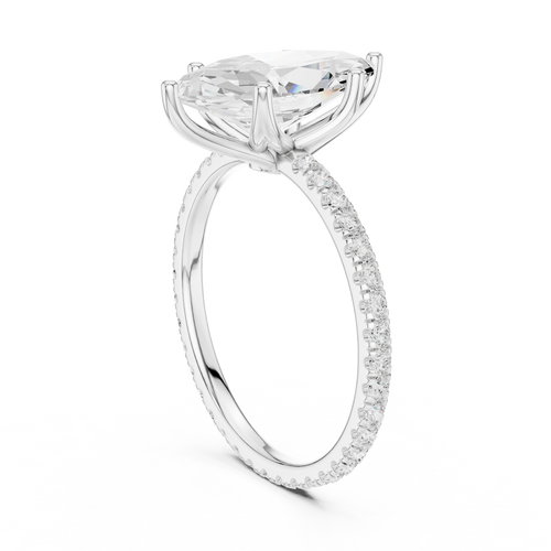 Load image 1 in gallery view. marquise-14k white gold|marquise-18k white gold|marquise-platinum