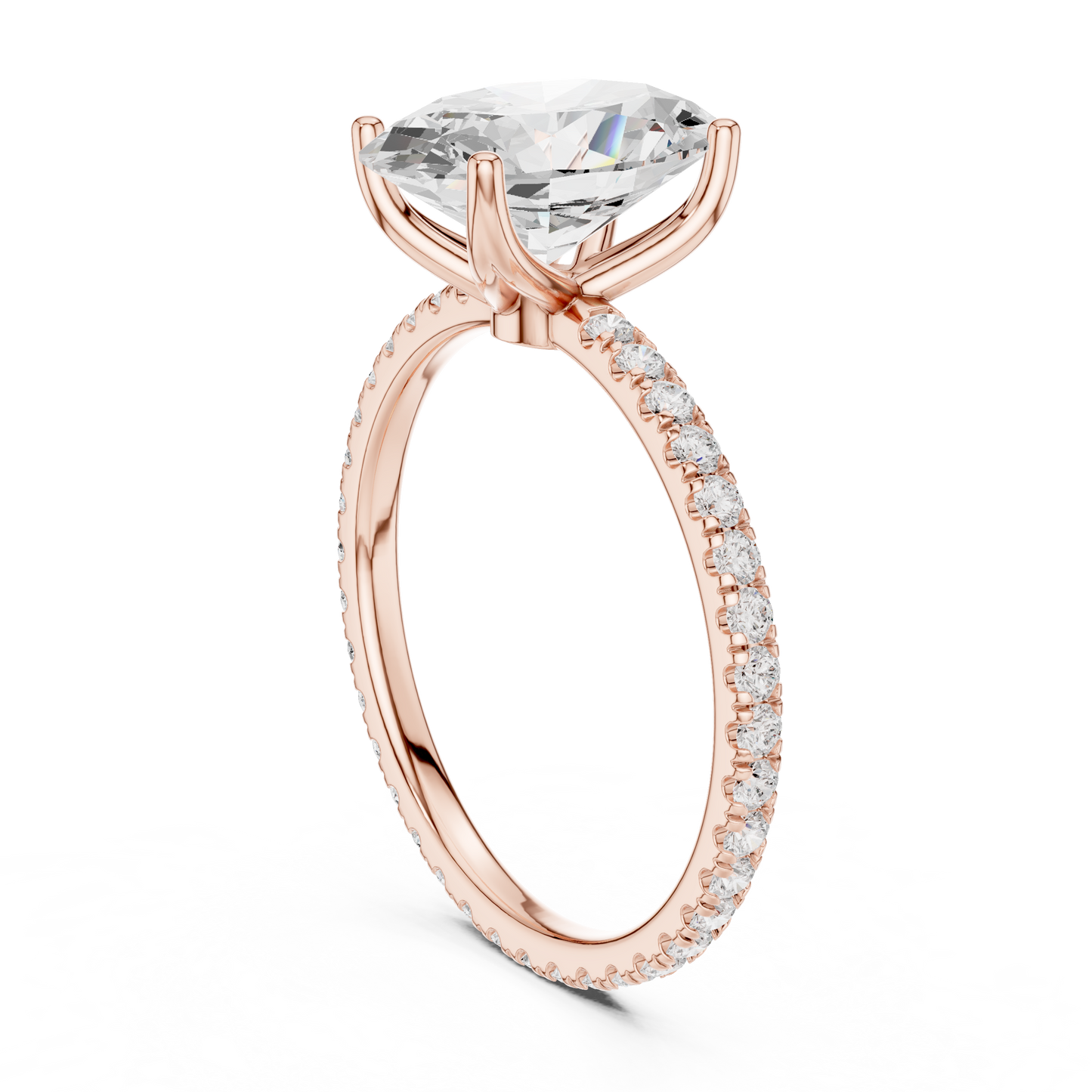 oval-14k rose gold|oval-18k rose gold