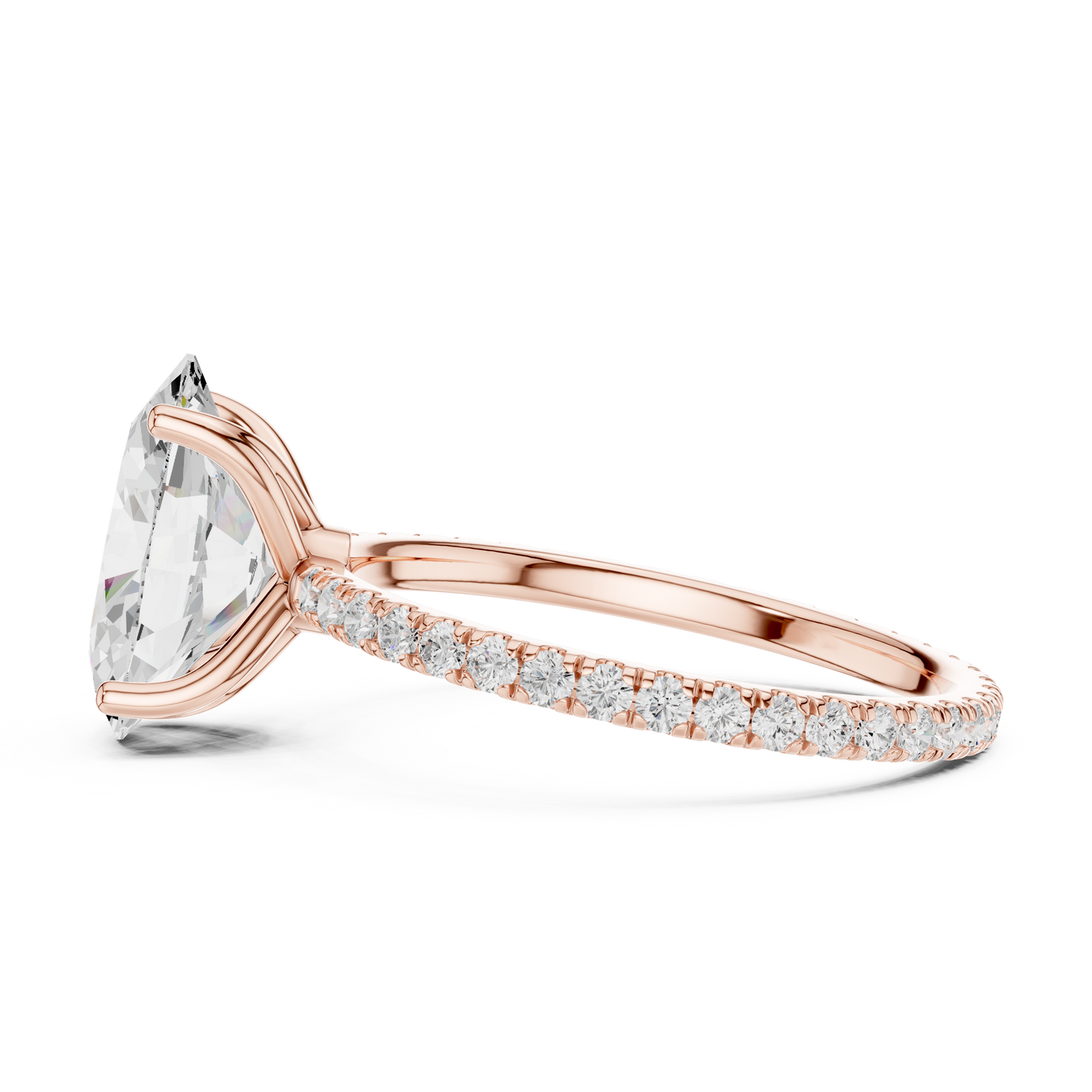 oval-14k rose gold|oval-18k rose gold