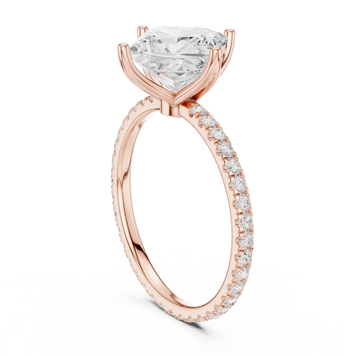 Load image 1 in gallery view. princess-14k rose gold|princess-18k rose gold
