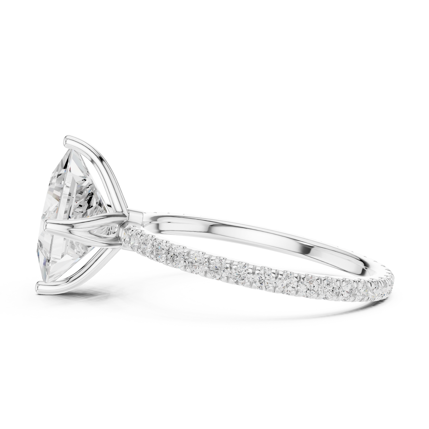 princess-14k white gold|princess-18k white gold|princess-platinum