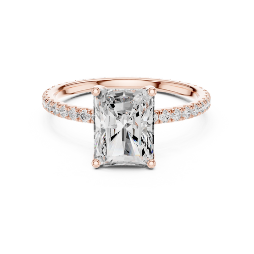 Load image 1 in gallery view. radiant-14k rose gold|radiant-18k rose gold