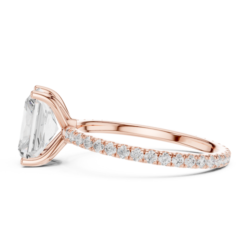 Load image 1 in gallery view. radiant-14k rose gold|radiant-18k rose gold