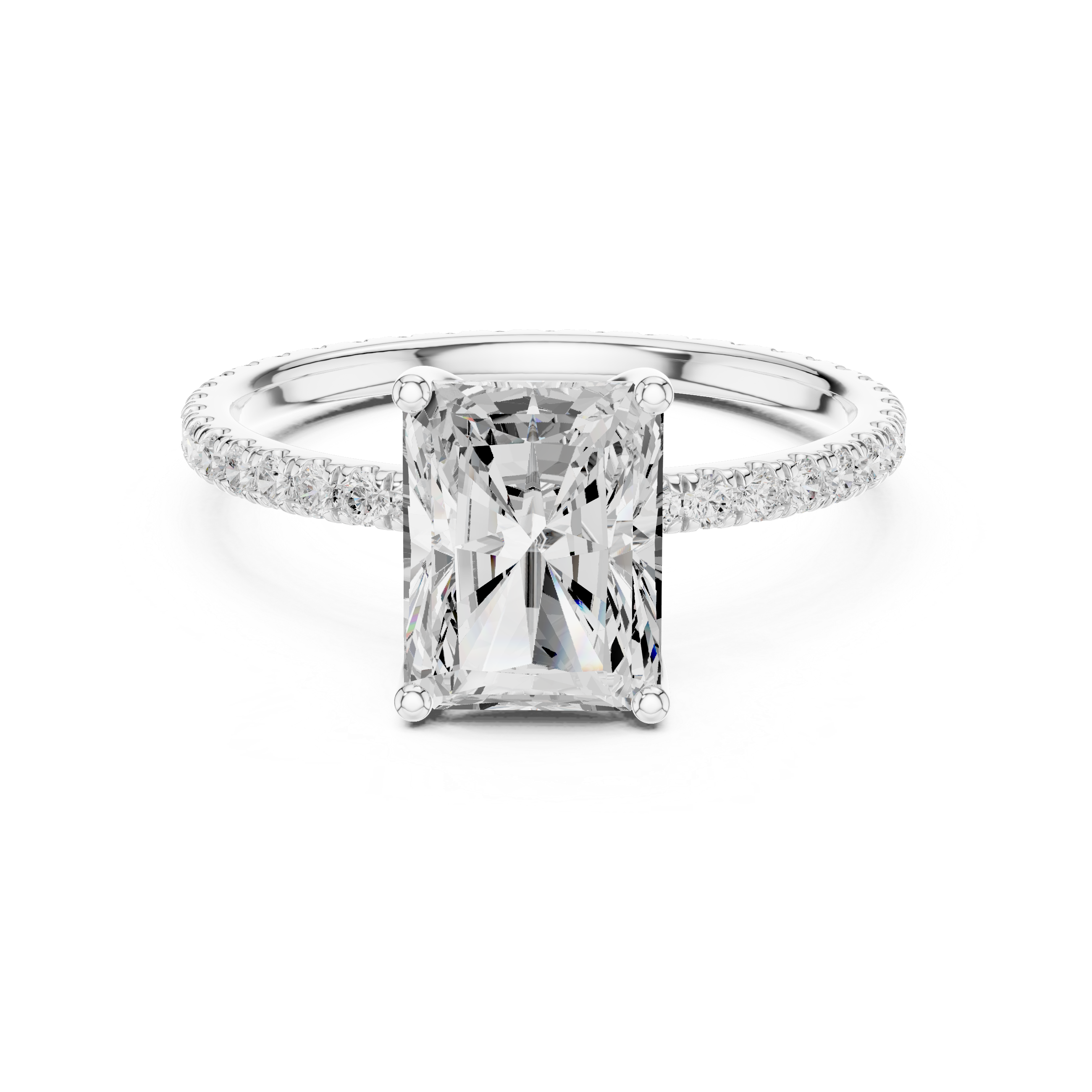 radiant-14k white gold|radiant-18k white gold|radiant-platinum