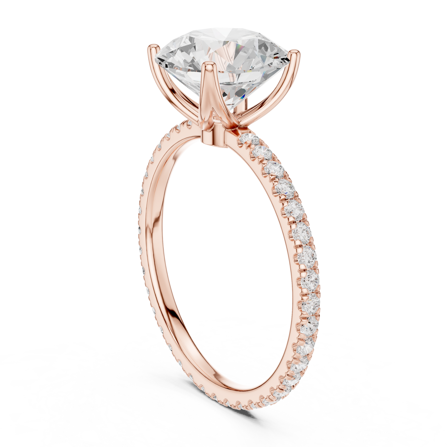 round-14k rose gold|round-18k rose gold