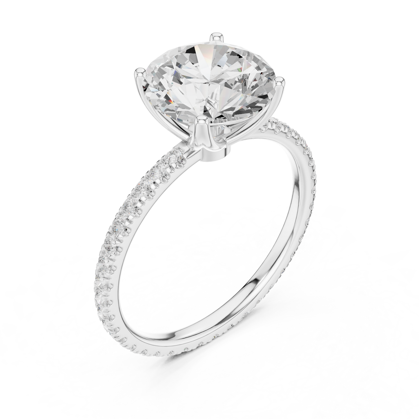 round-14k white gold|round-18k white gold|round-platinum