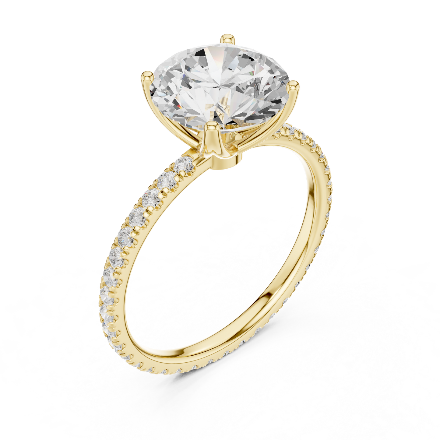 round-14k yellow gold|round-18k yellow gold