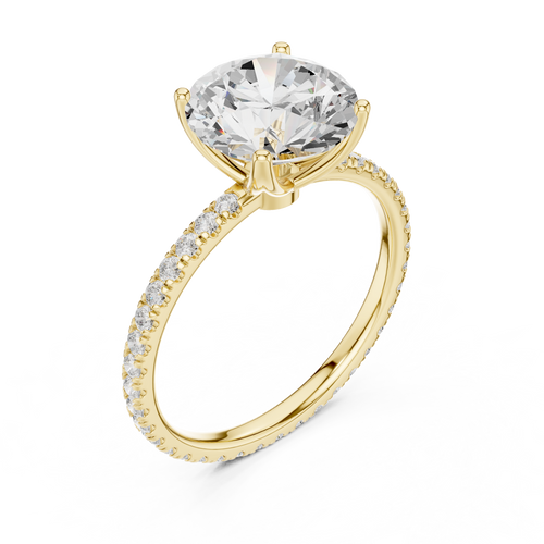 Load image 1 in gallery view. round-14k yellow gold|round-18k yellow gold