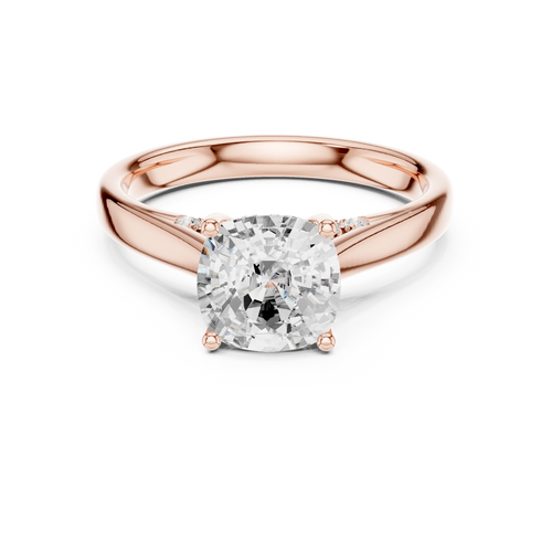 Load image 1 in gallery view. cushion-14k rose gold|cushion-18k rose gold