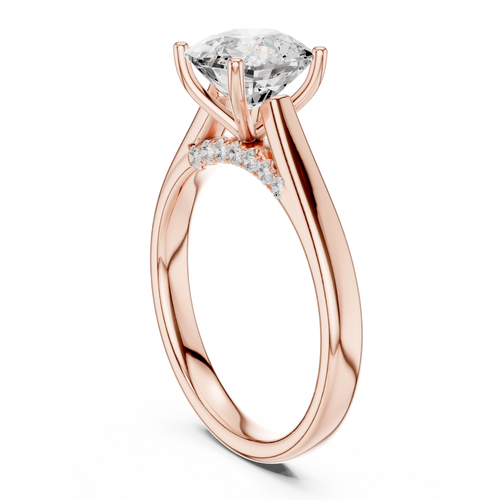 Load image 1 in gallery view. cushion-14k rose gold|cushion-18k rose gold
