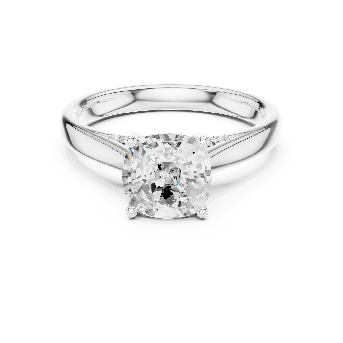 cushion-14k white gold|cushion-18k white gold|cushion-platinum