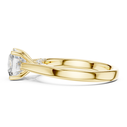 Load image 1 in gallery view. cushion-14k yellow gold|cushion-18k yellow gold