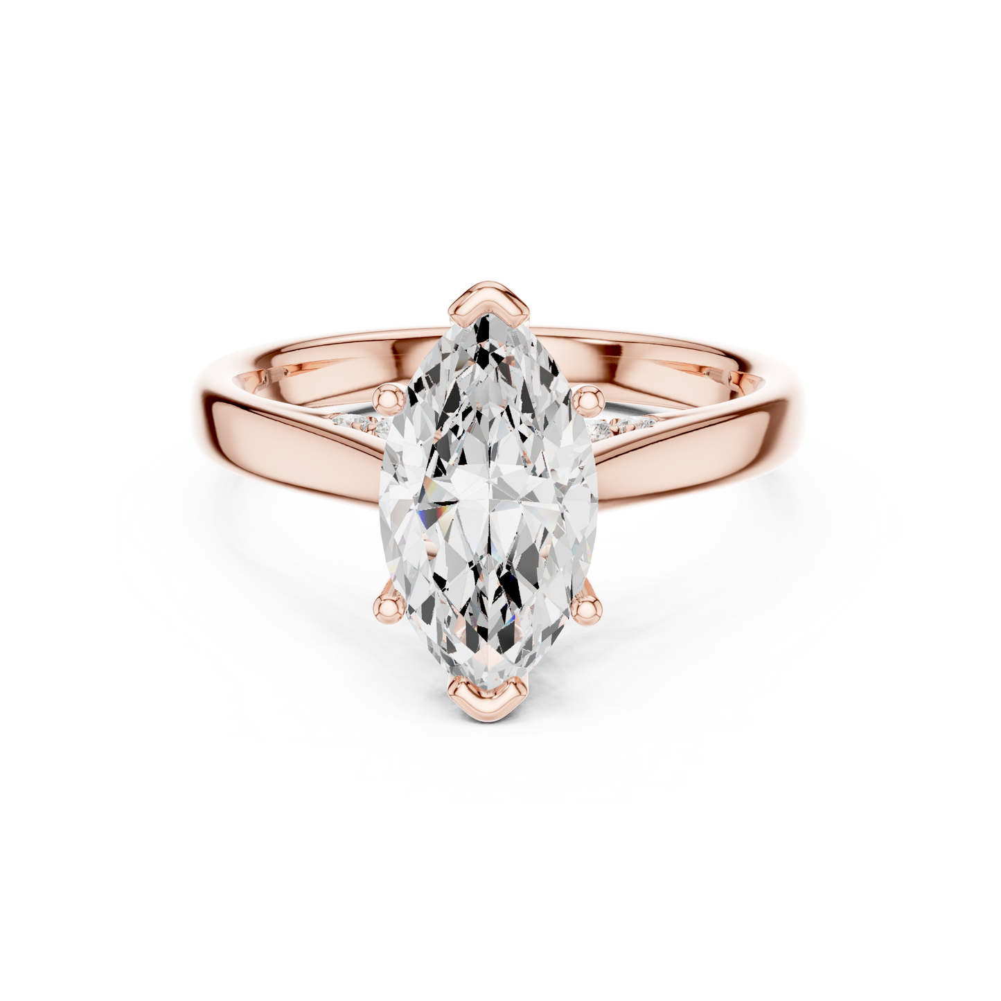 marquise-14k rose gold|marquise-18k rose gold