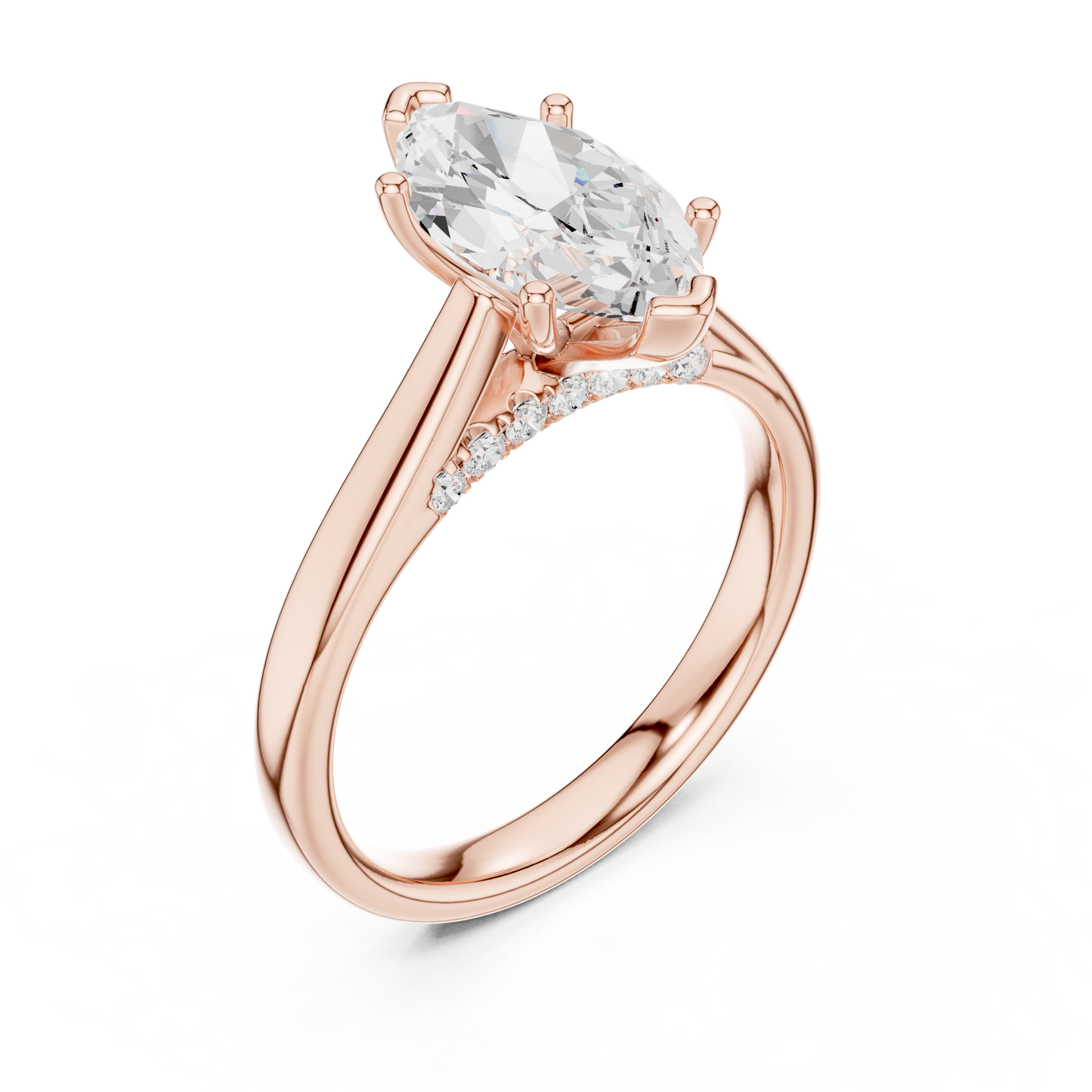 marquise-14k rose gold|marquise-18k rose gold
